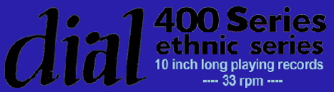 DIAL 10inch 400 TITLE